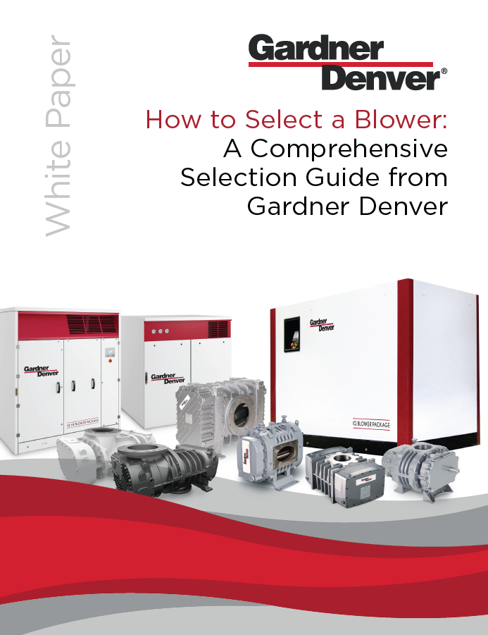 Blower Selection Guide Cover