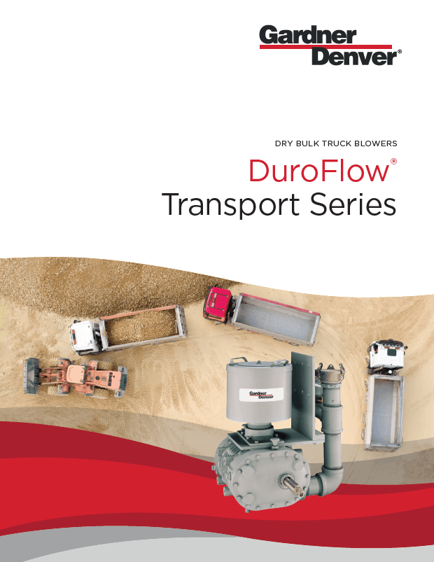 DuroFlow® Dry Bulk Truck Blowers Brochure Cover