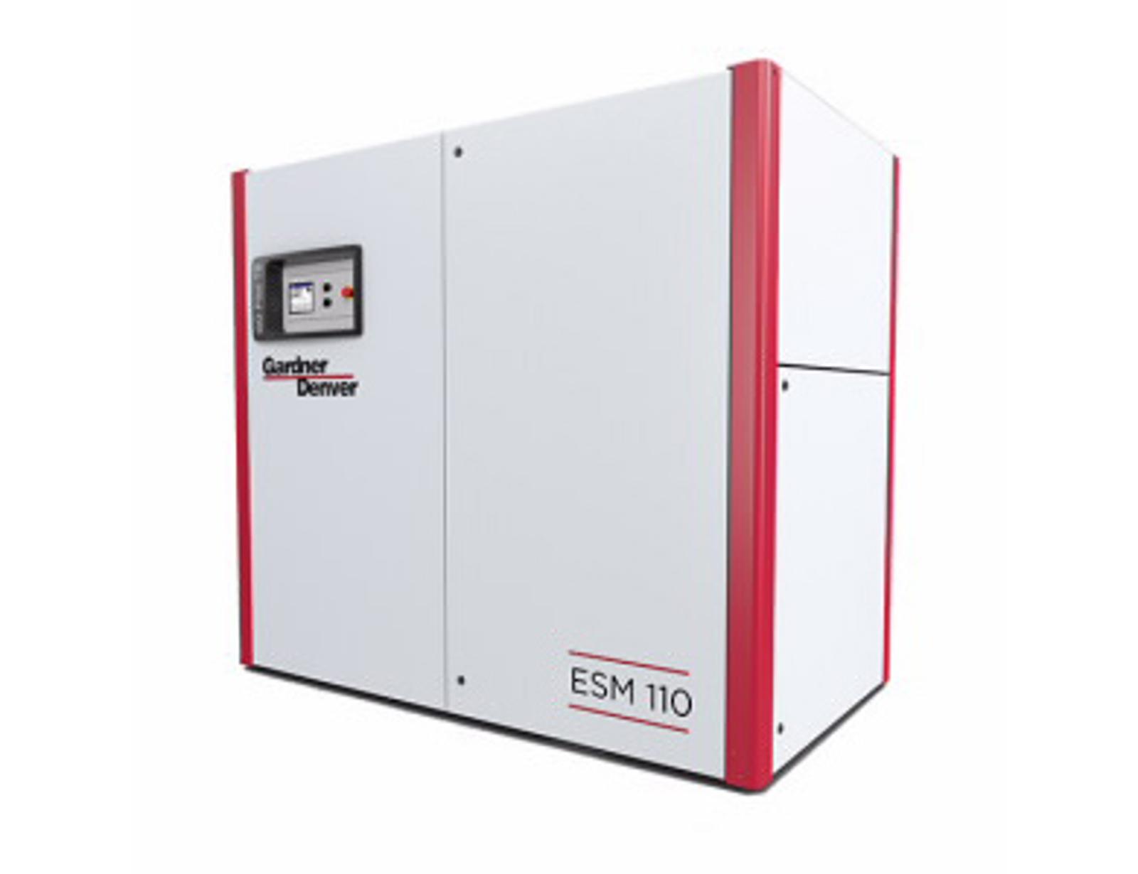 lubricated screw air compressor ESM110