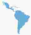 Latin America air view