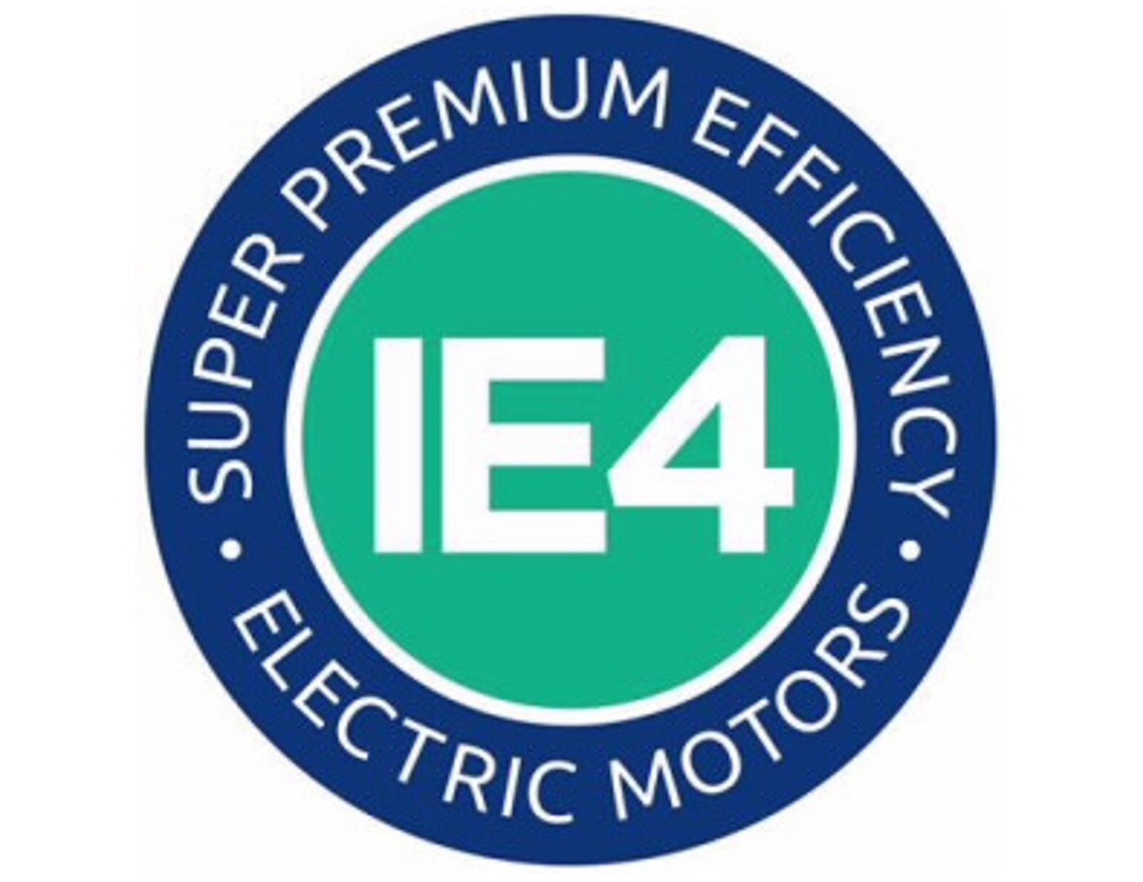 IE4 motor efficiency logo