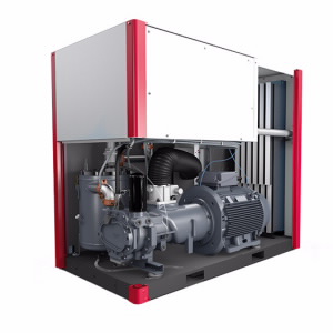 ESM vs lubricated screw compressor Gardner Denver