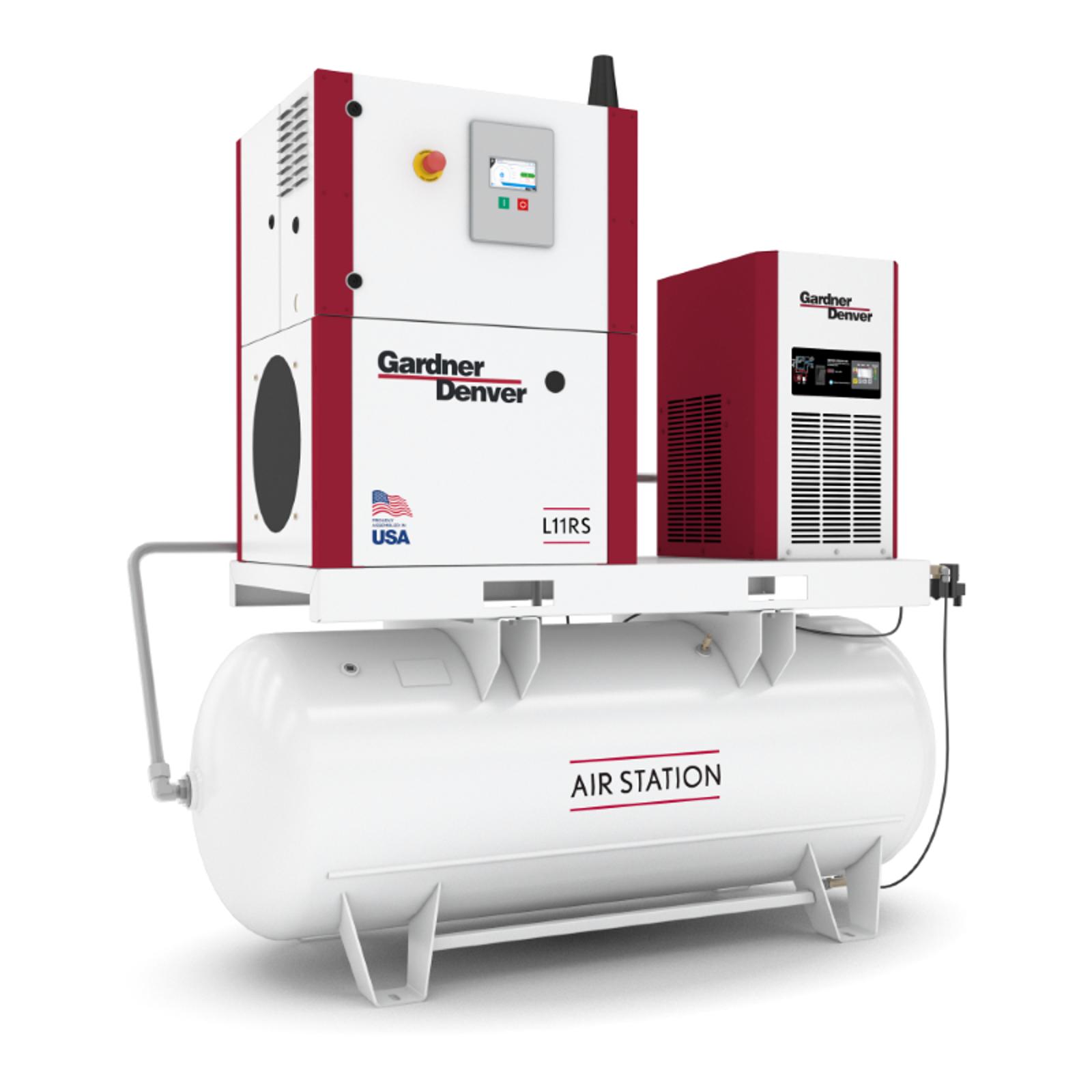 Air Compressor Oil Lubricated Rotary Screw