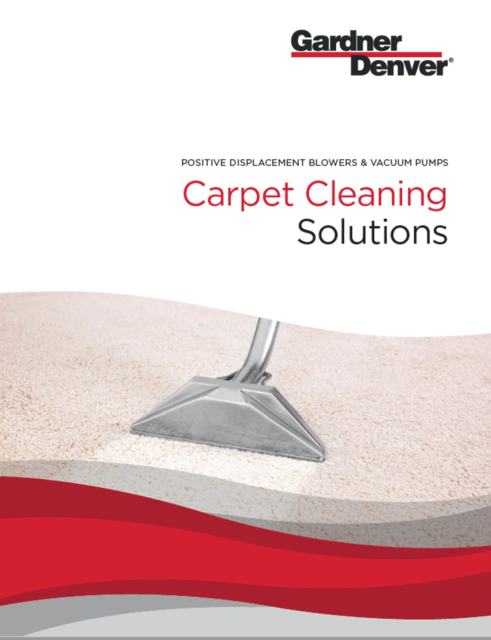 Carpet Cleaning Brochure Cover