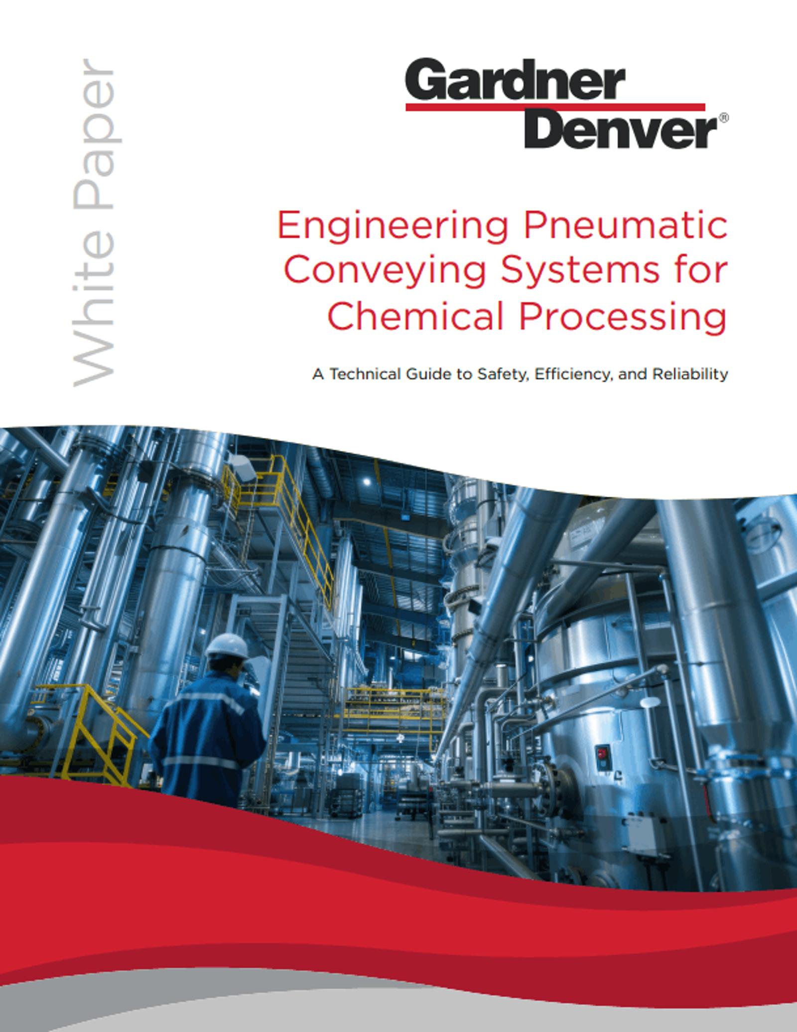 Engineering Pneumatic Conveying Systems For Chemical Processing Whitepaper cover
