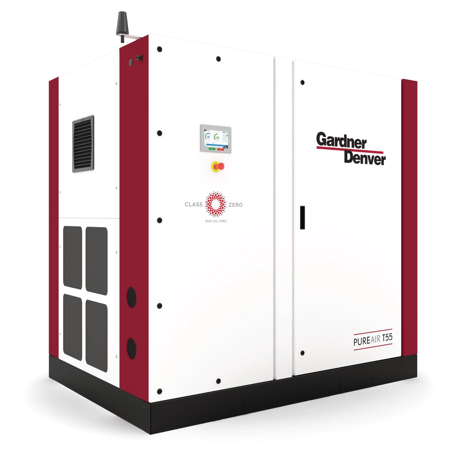 PureAir Series Oil-Free Screw Air Compressor 55-90 kW (75-125hp)