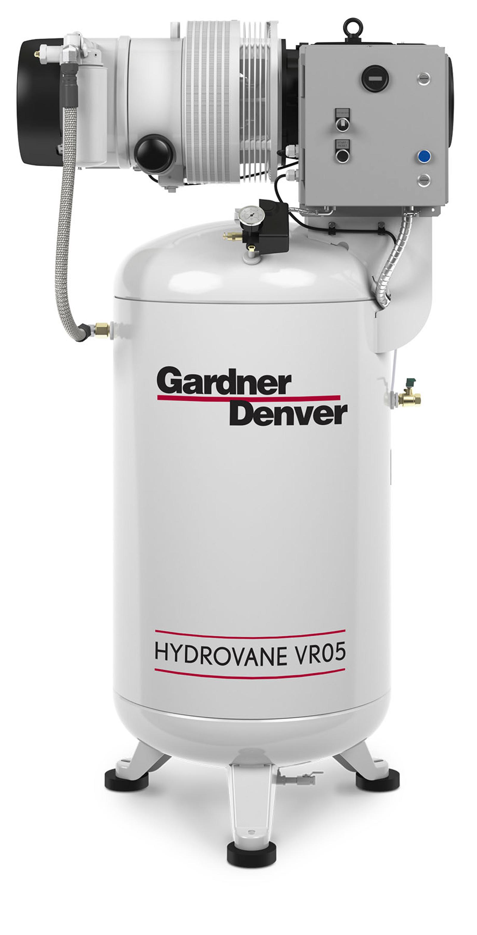 Unenclosed Rotary Vane Air Compressors