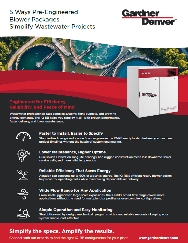 Blower Package Wastewater Infographic Cover image