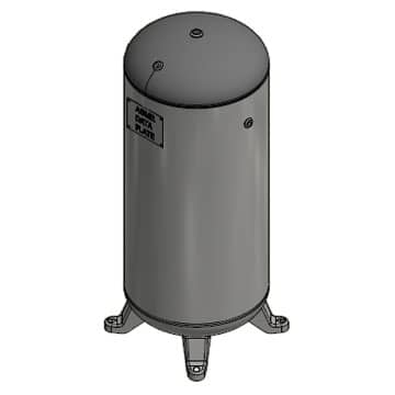 Product Photo horizontal air receiver
