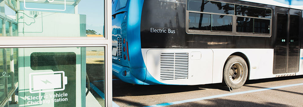 Electric vehicle compressor bus