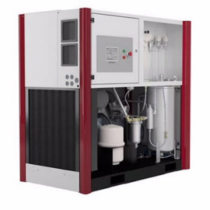 rotary screw oil less compressor enviroaire series vs37 open_Small