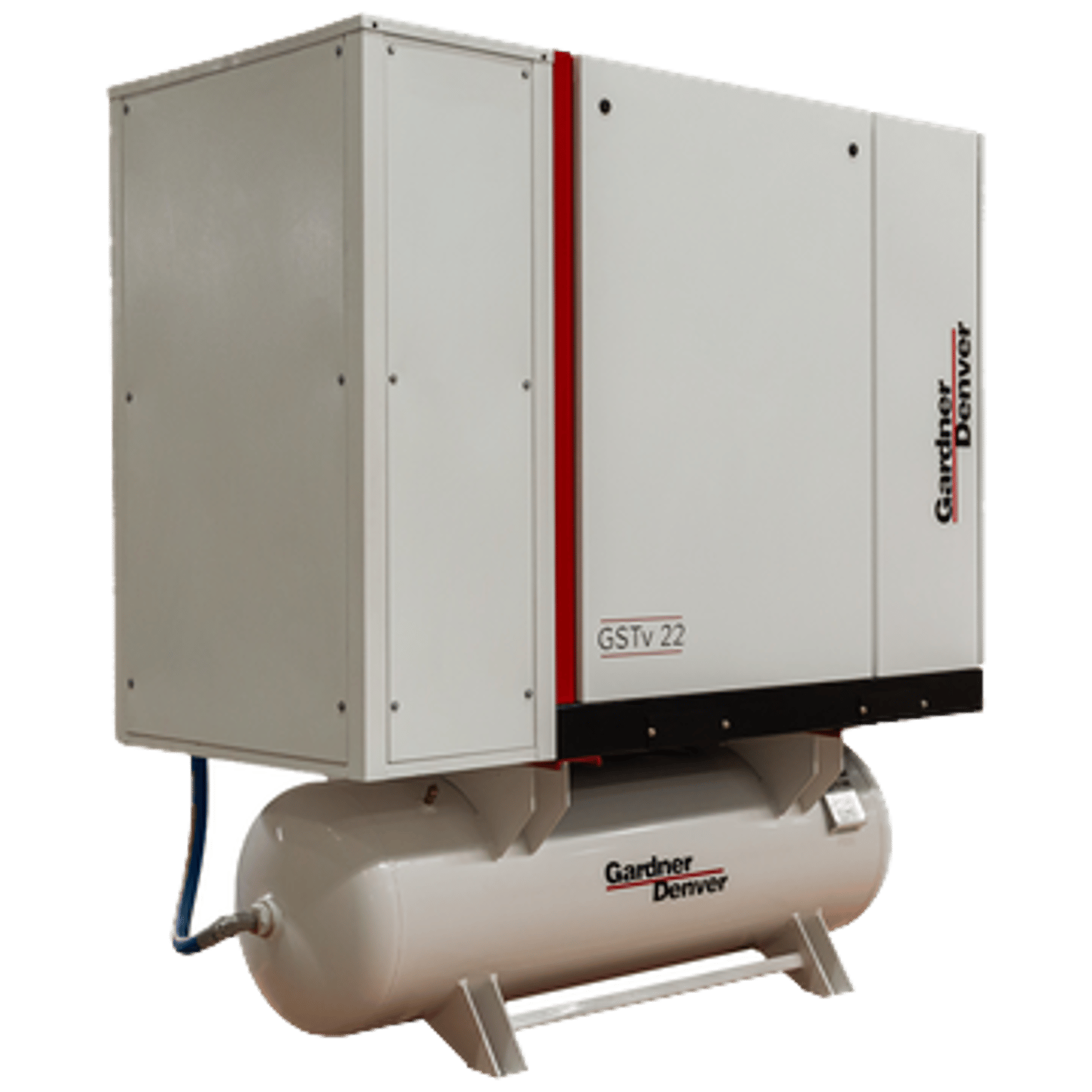 Compressor de parafuso lubrificado 7–75 kW com alto desempenho e custo eficiente