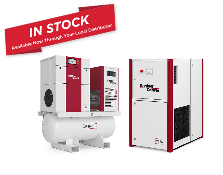 Gardner Denver’s L & LRS Series of fixed motor speed