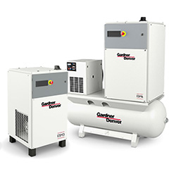 Compressores de ar parafuso lubrificado Gardner Denver