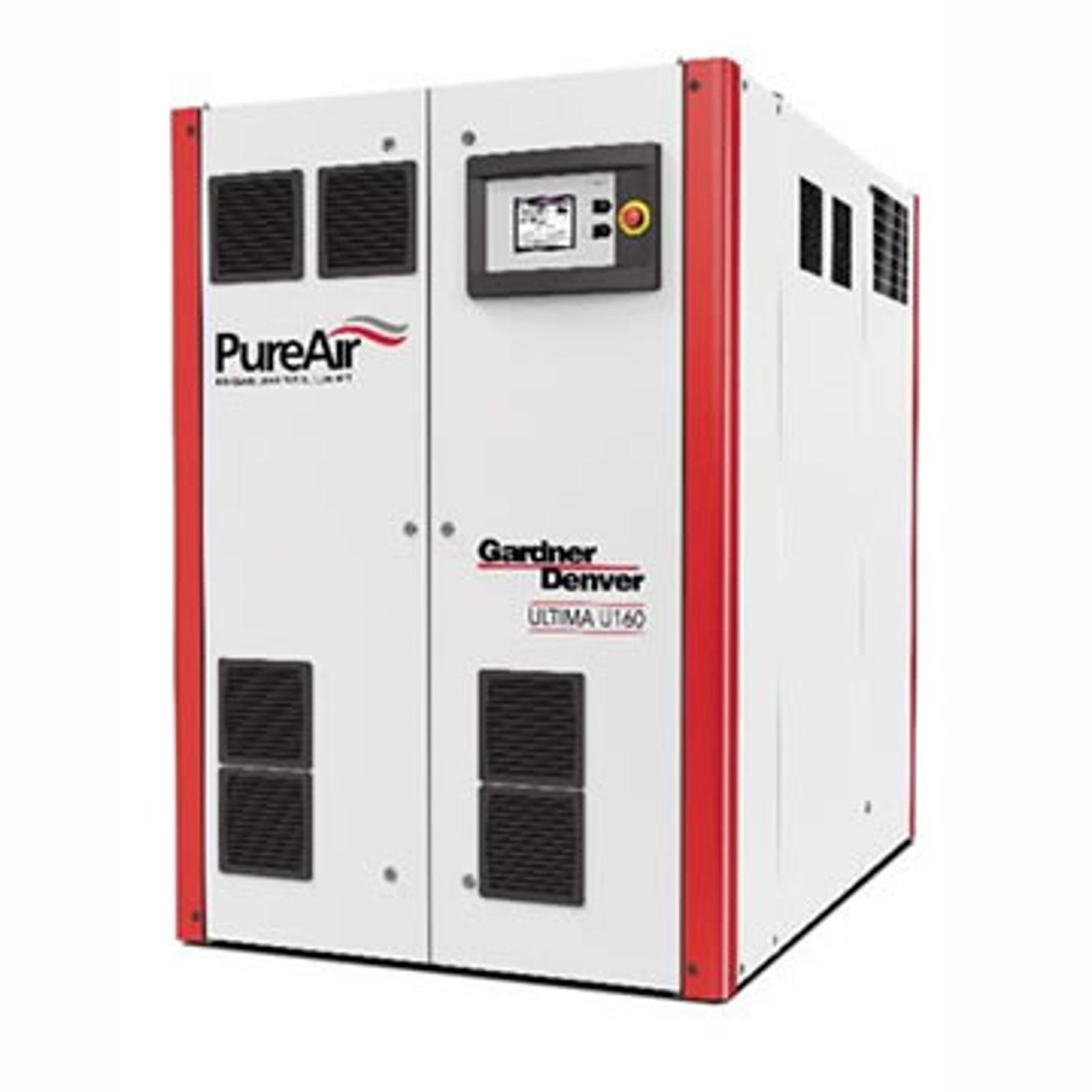 Compressor de ar de parafuso isento de óleo de 2 estágios