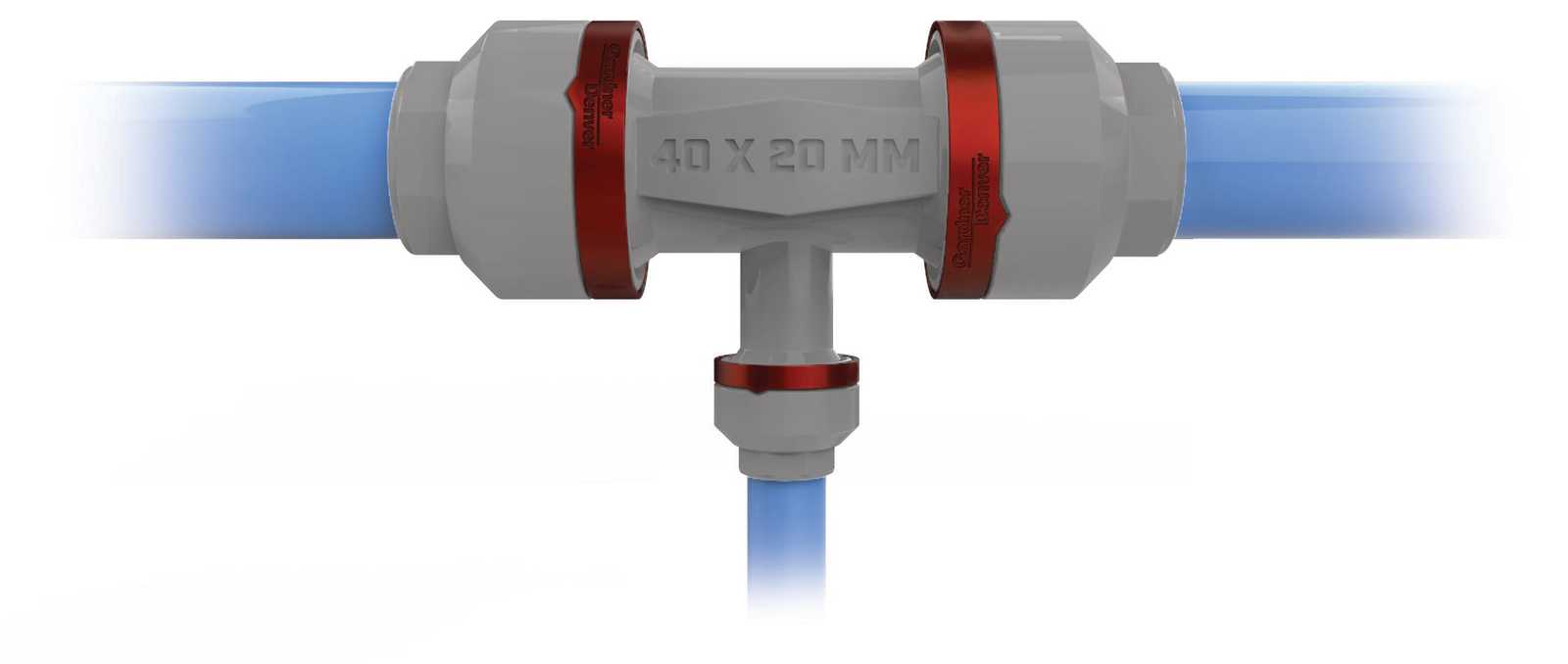 Quick-Lock Compressed Air Piping Fade Pipe