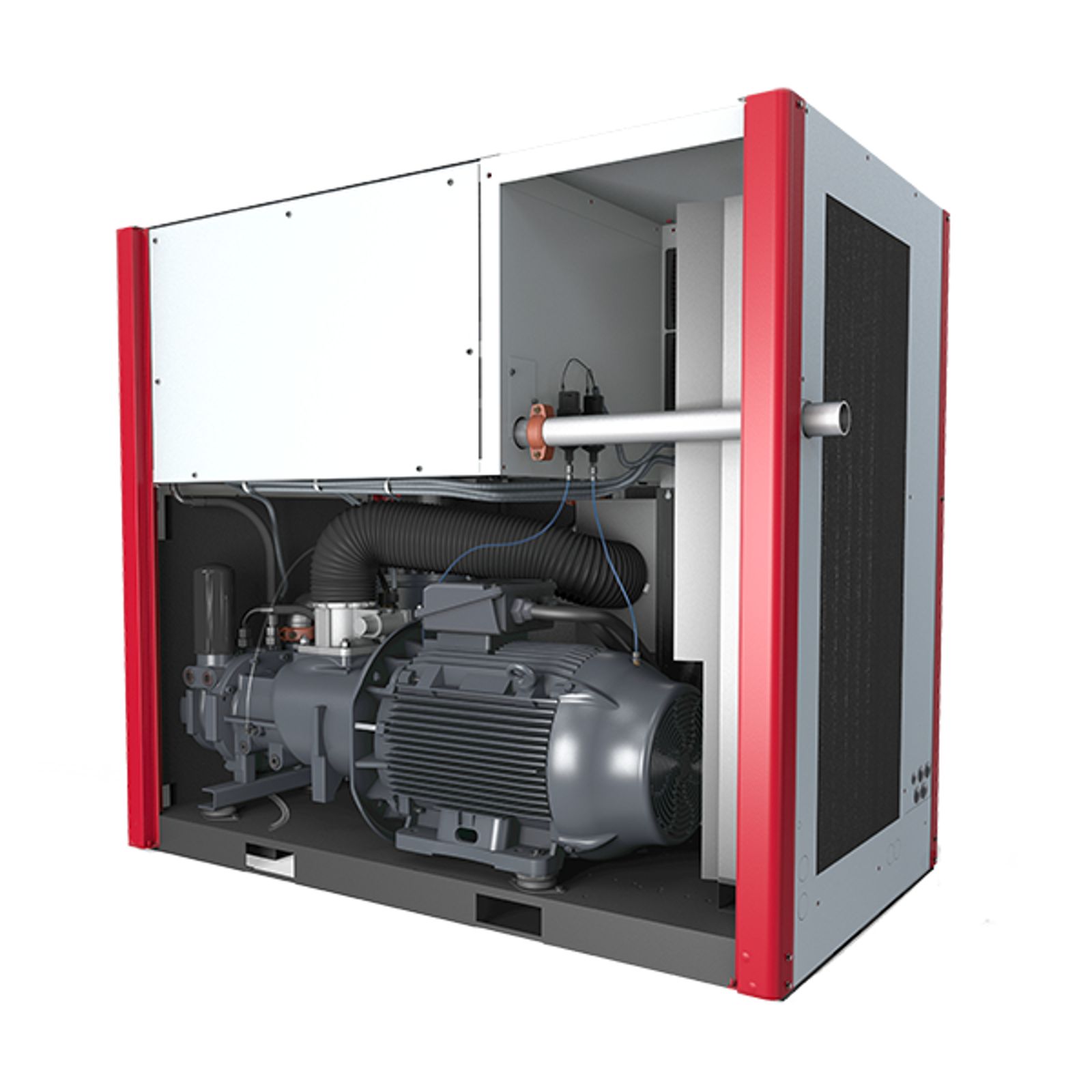 screw compressor esm vs open