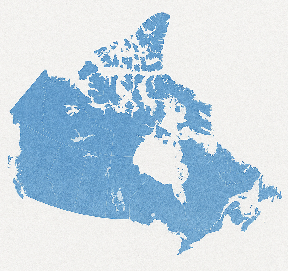 canada air view