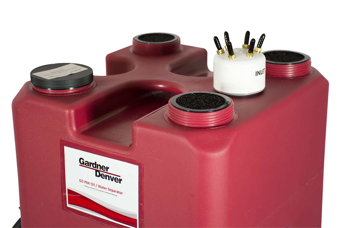Oil-Water Separator GD Pak Series Close-Up front label