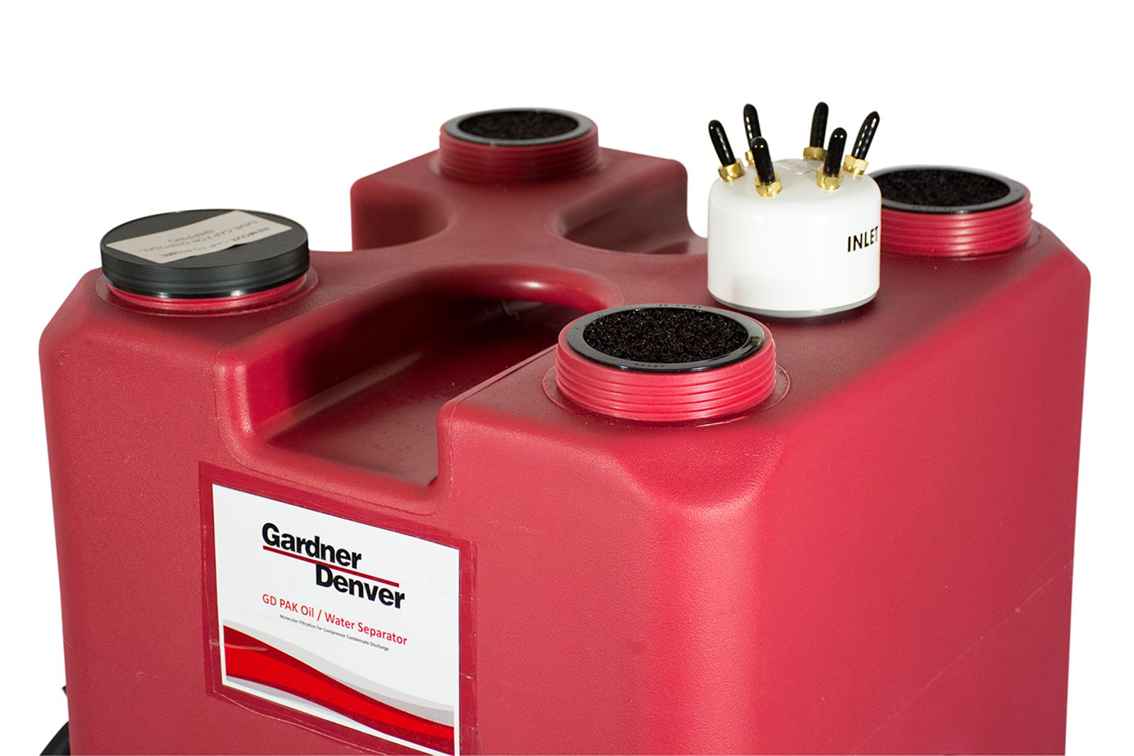 Oil-Water Separator GD Pak Series Close-Up front label