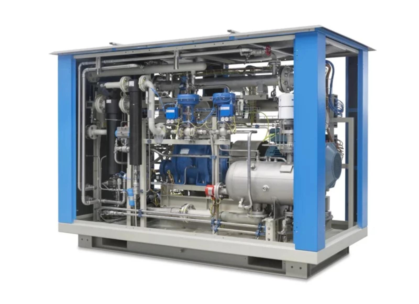 Power generation (gas engines feeding) features