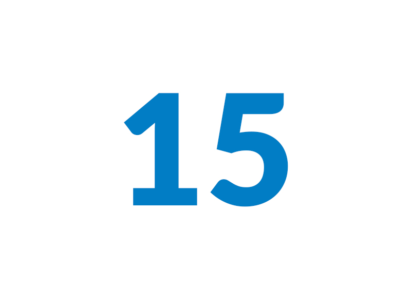 15
