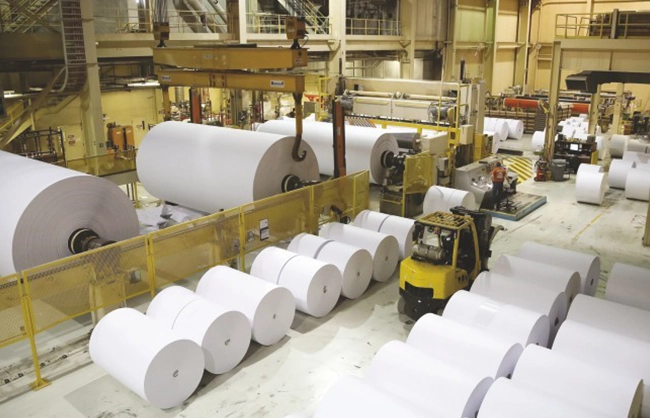 Paper unloading image