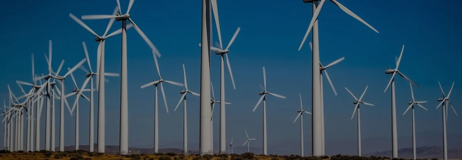 Wind power banner 