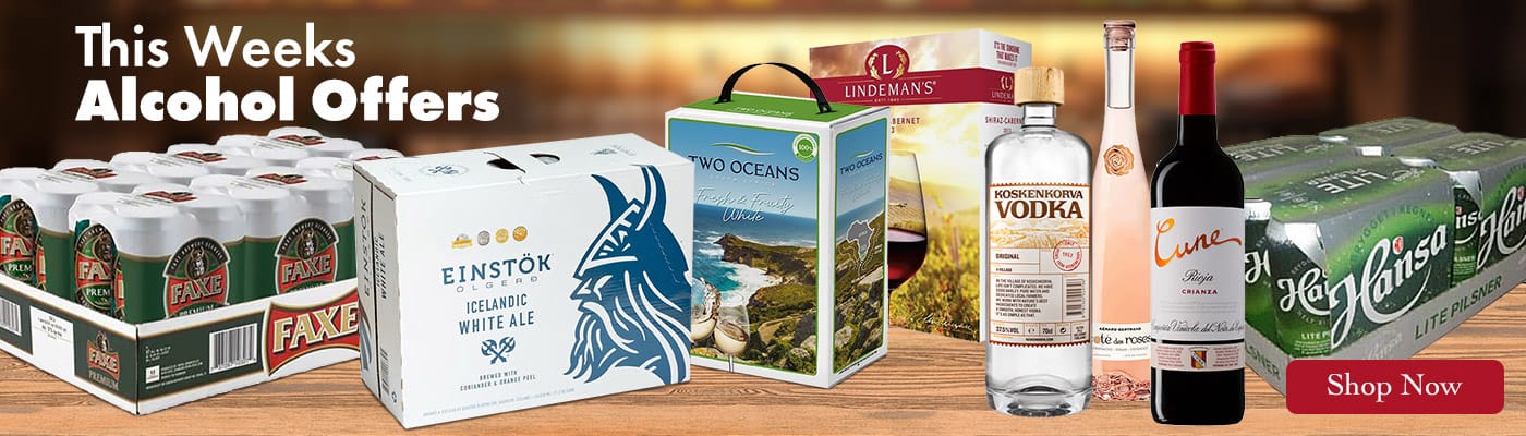 This Weeks Alcohol Offers - Shop Now