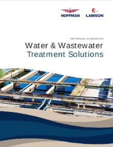 water and wastewater treatment solutions brochure image