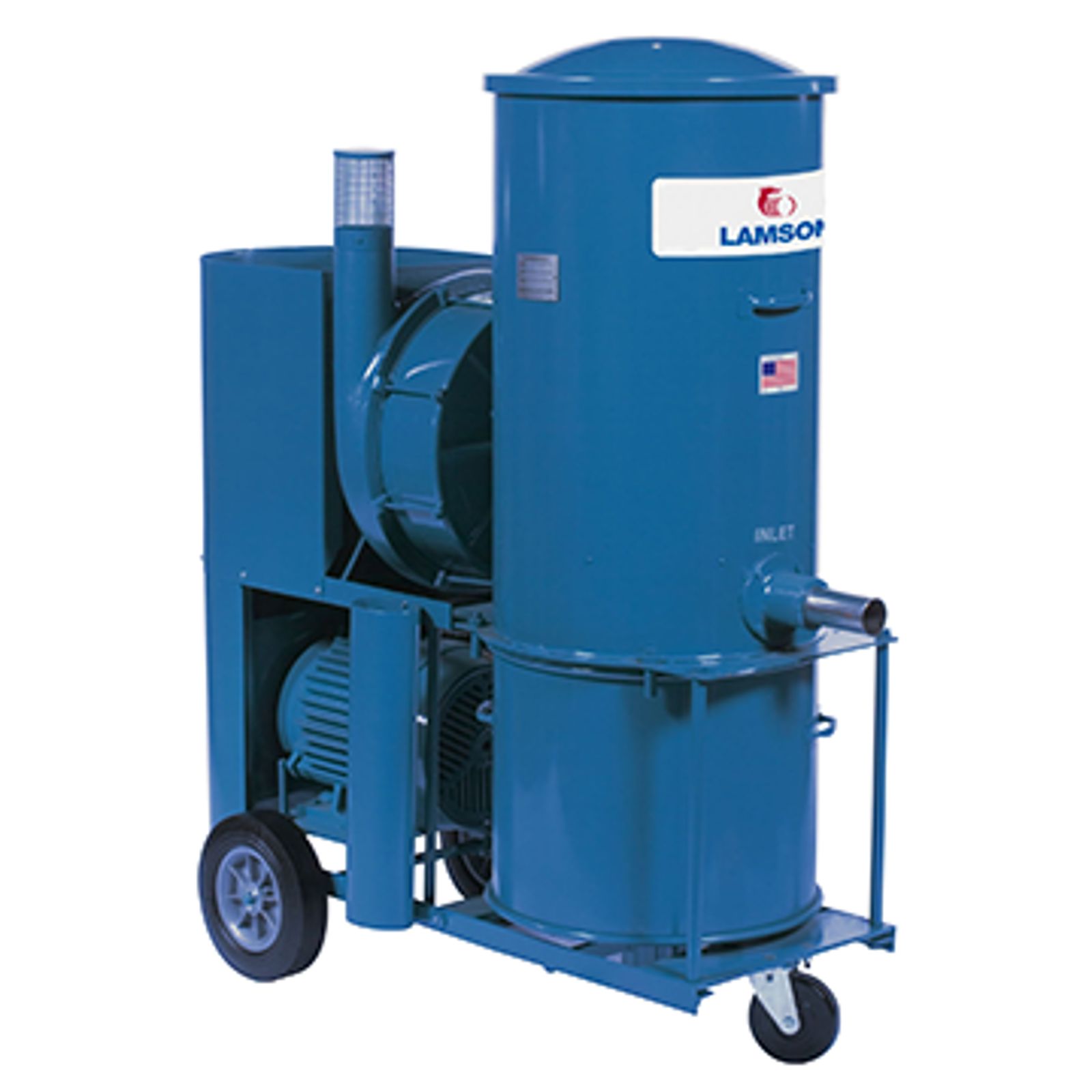 multiflow wheeled blower