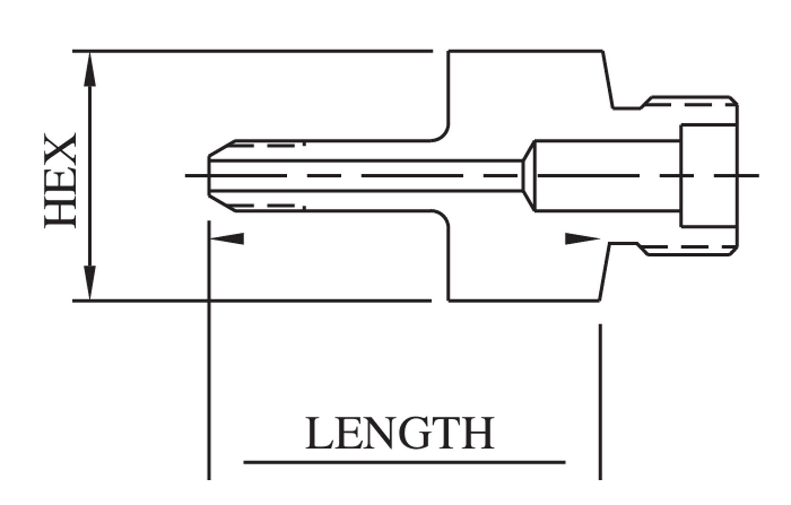 Male M/p Coned And Threaded Tube