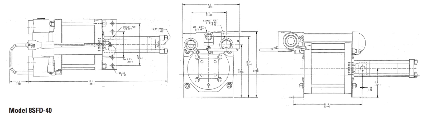 8-hp-Model 8SFD-40