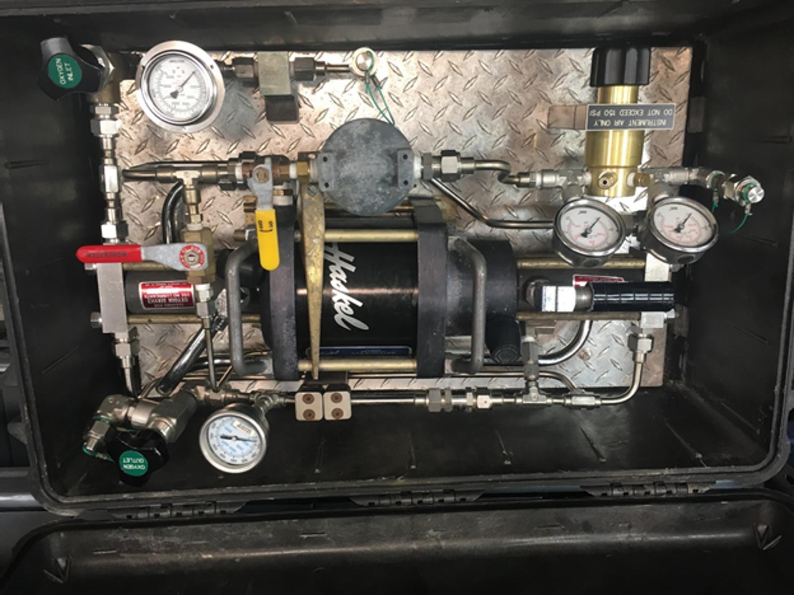 Long Lasting gas booster Haskel