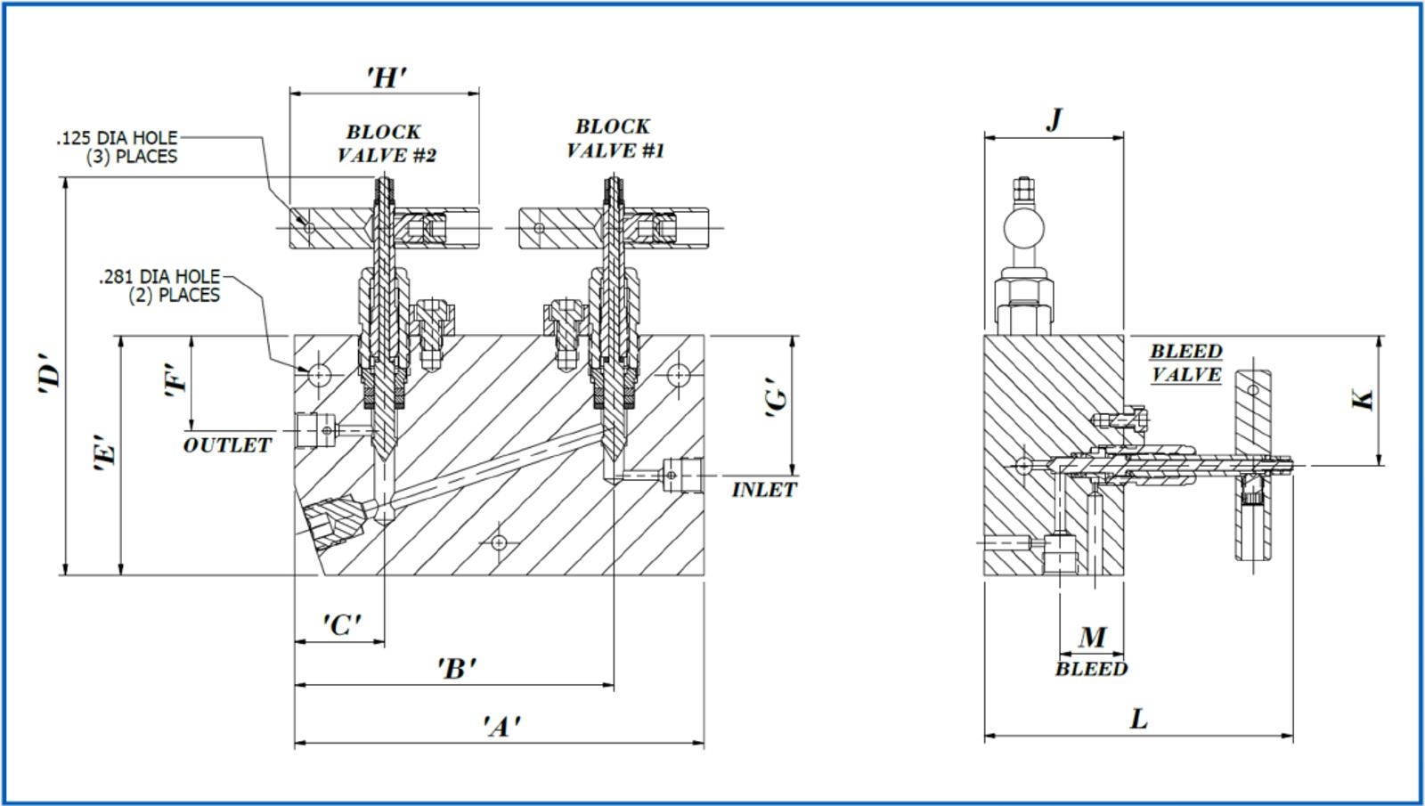 20S4 Manifold diagram