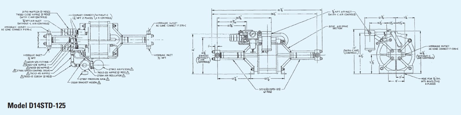 10-hp-Model D14STD-125