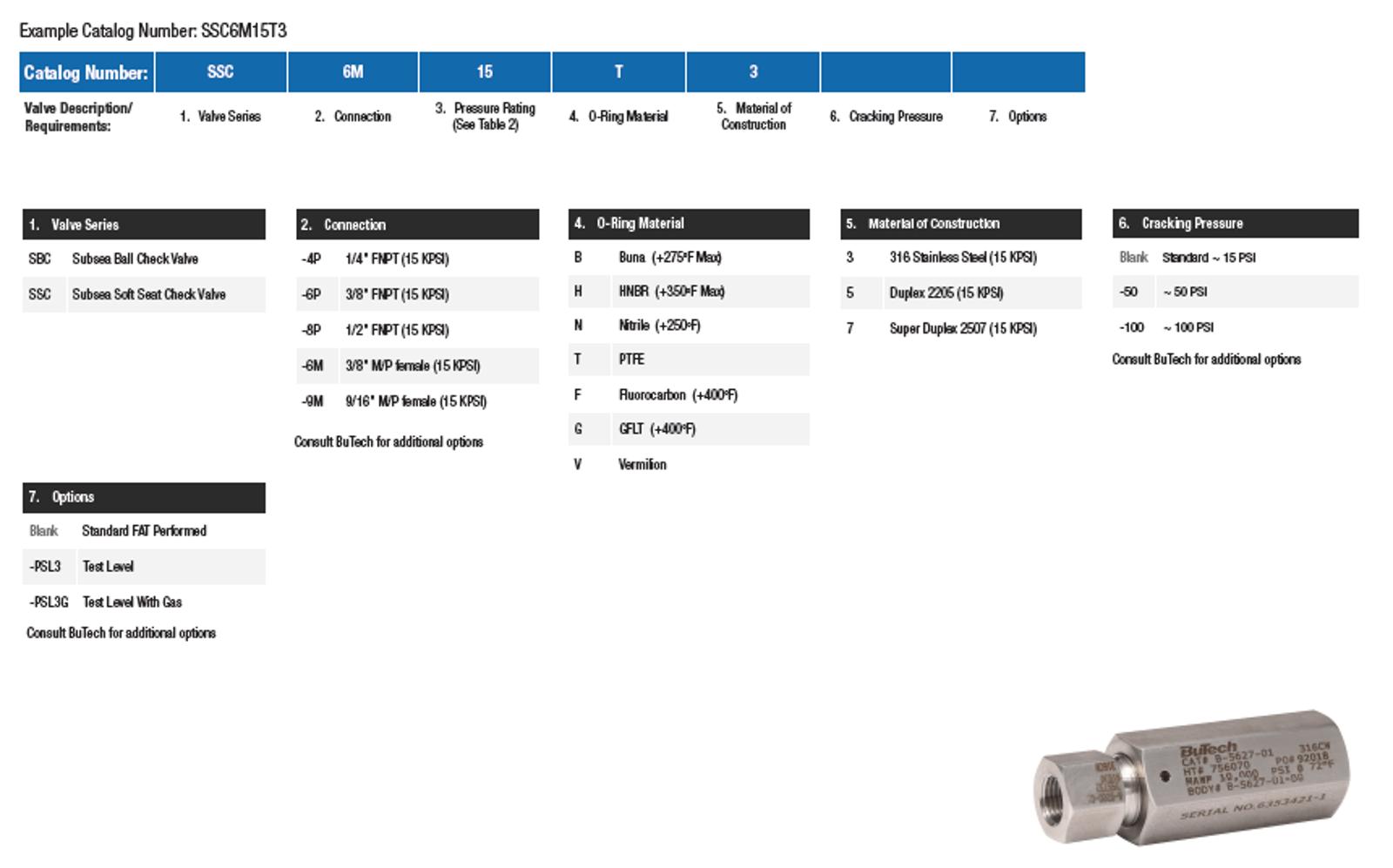 Subsea Check Valves