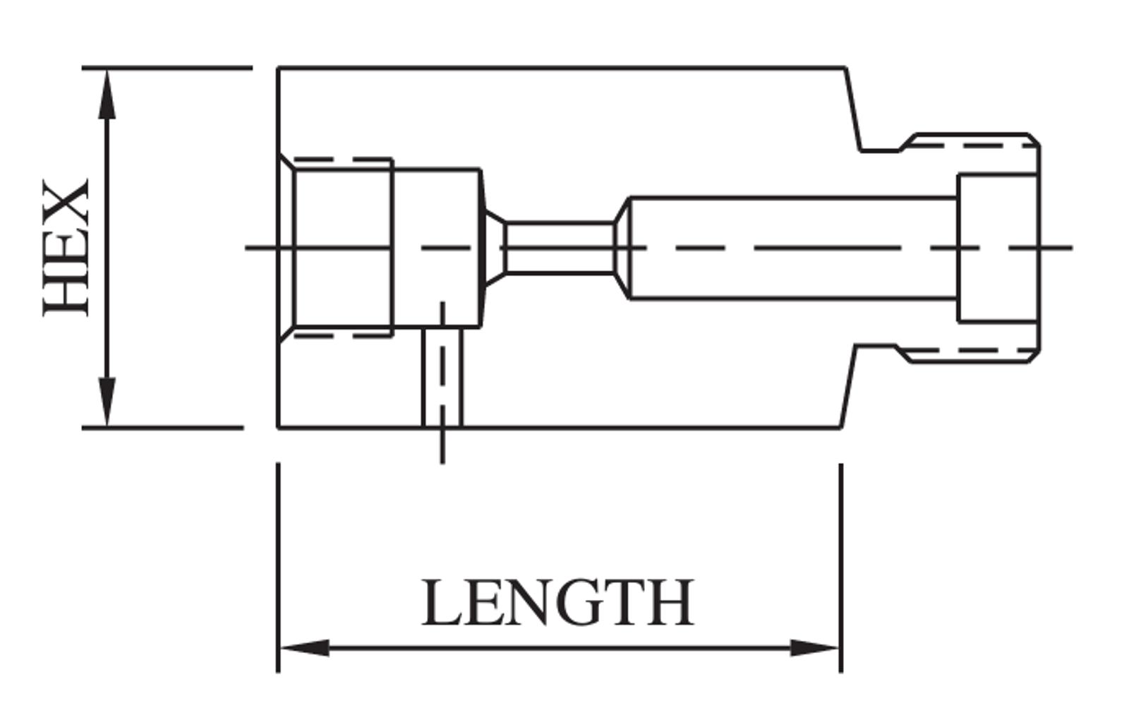 Female M/p Coned And Threaded Tube