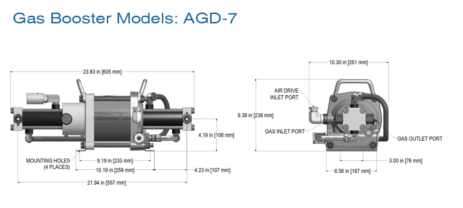 Gas Booster Models AGD-7