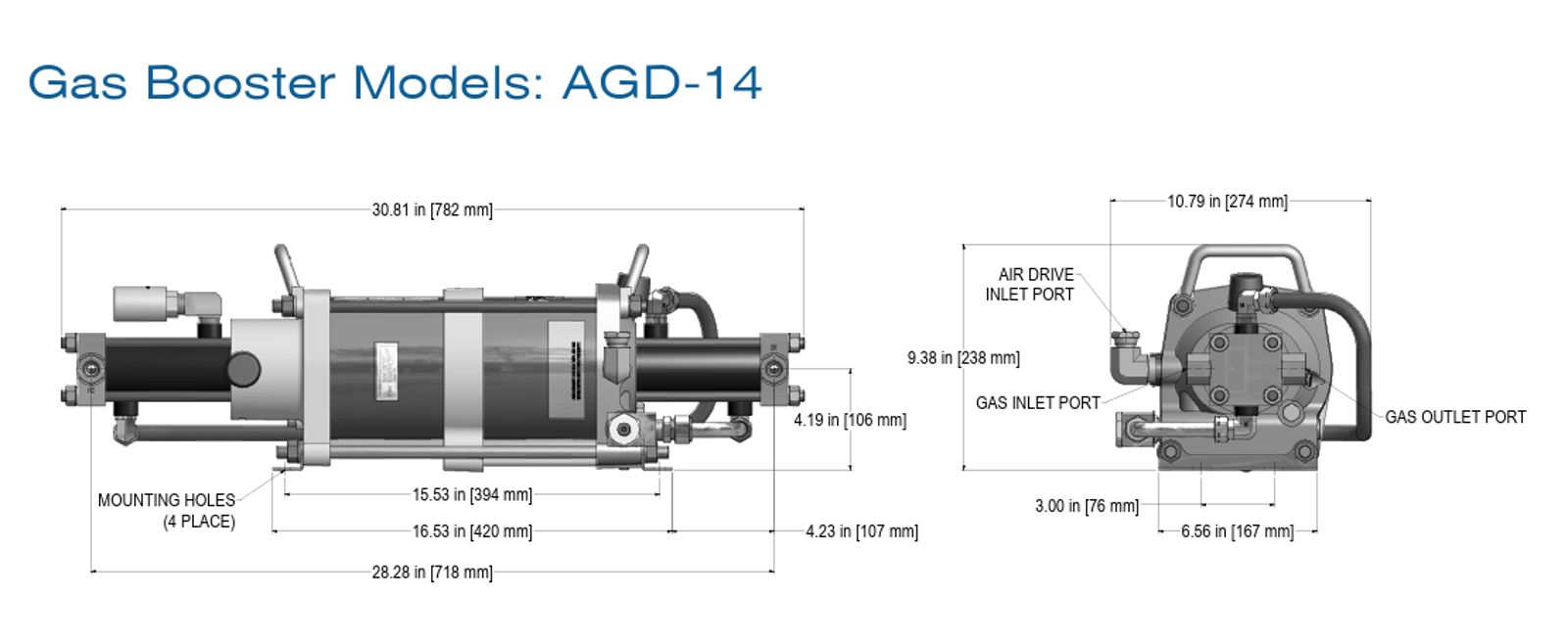 Gas Booster Models AGD-14