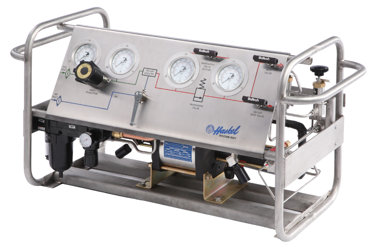 Helium Gas Booster System