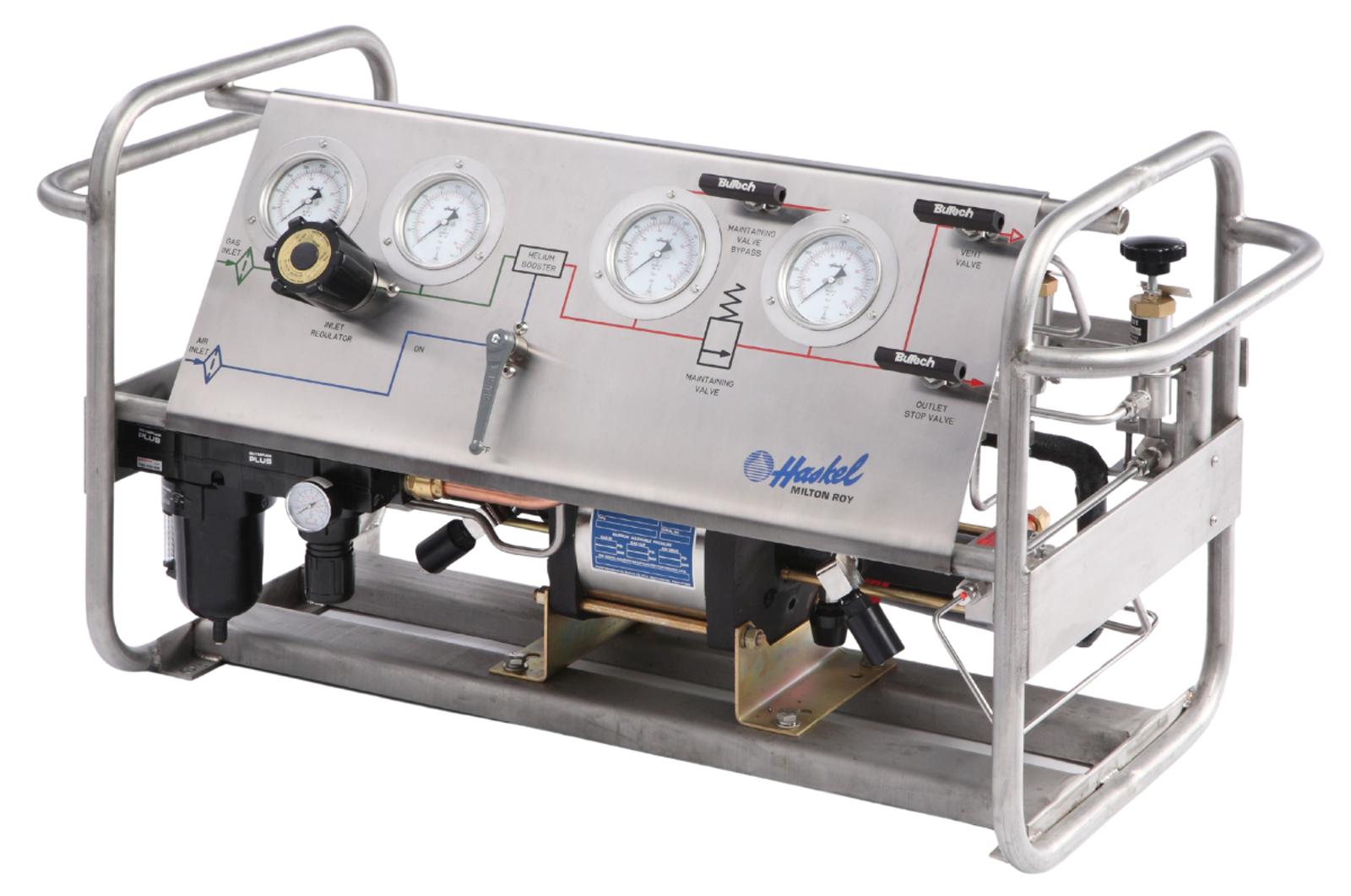 Helium Gas Booster System