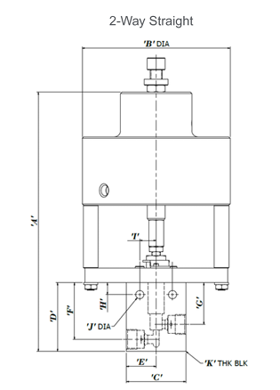 2-Way Straight Soft Seat Needle Valve