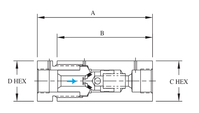 BuTech o-ring Check Valves
