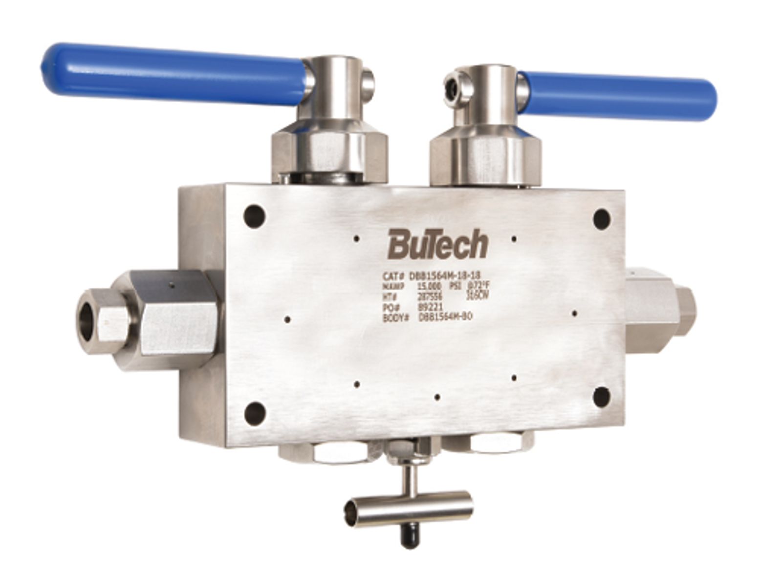 Double Block and Bleed Trunnion Style