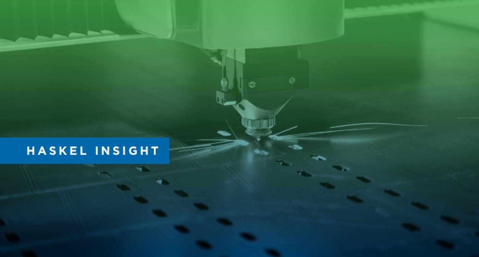 Haskel insight lase cutting challenges