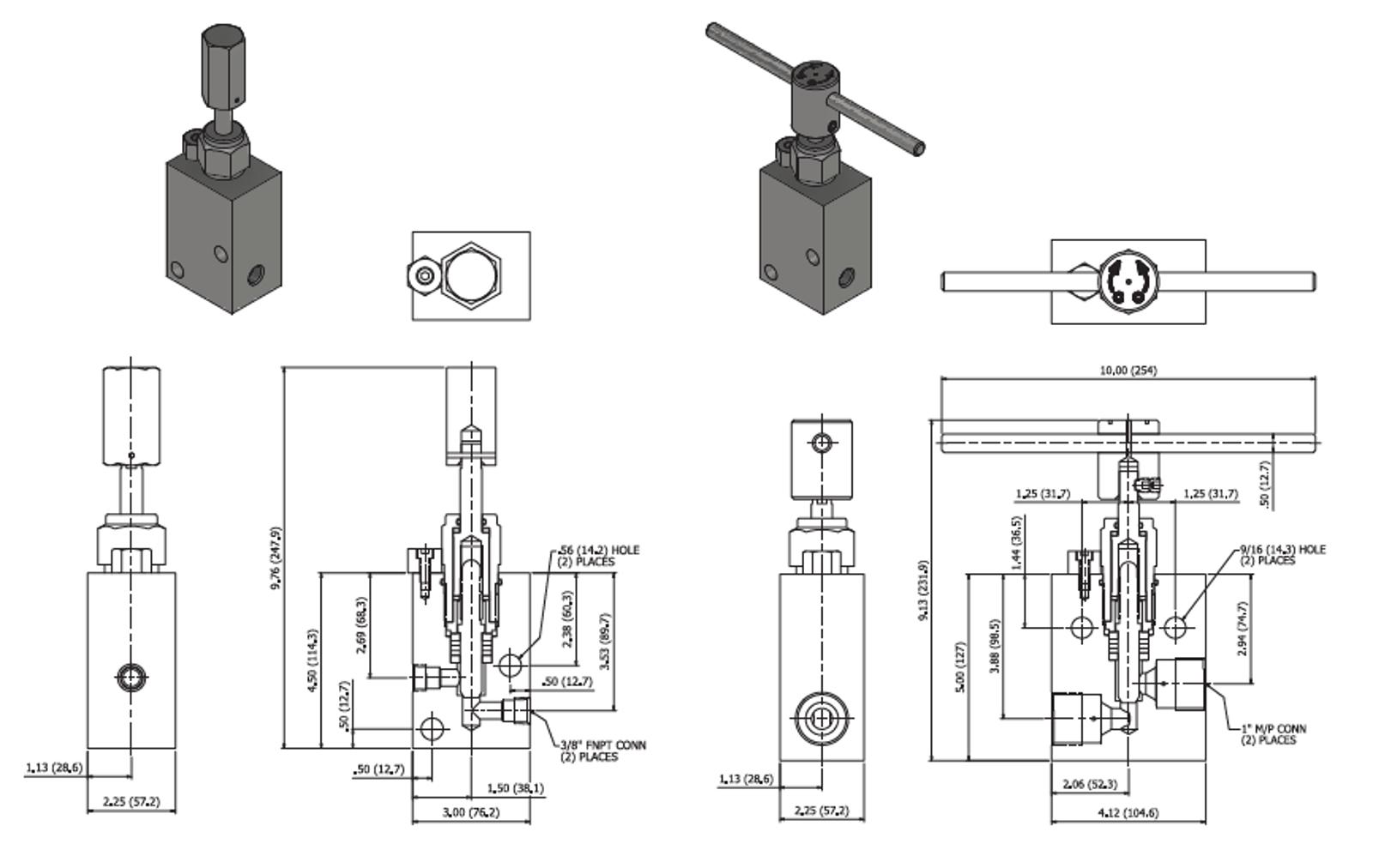 Custom Size Needle Valves