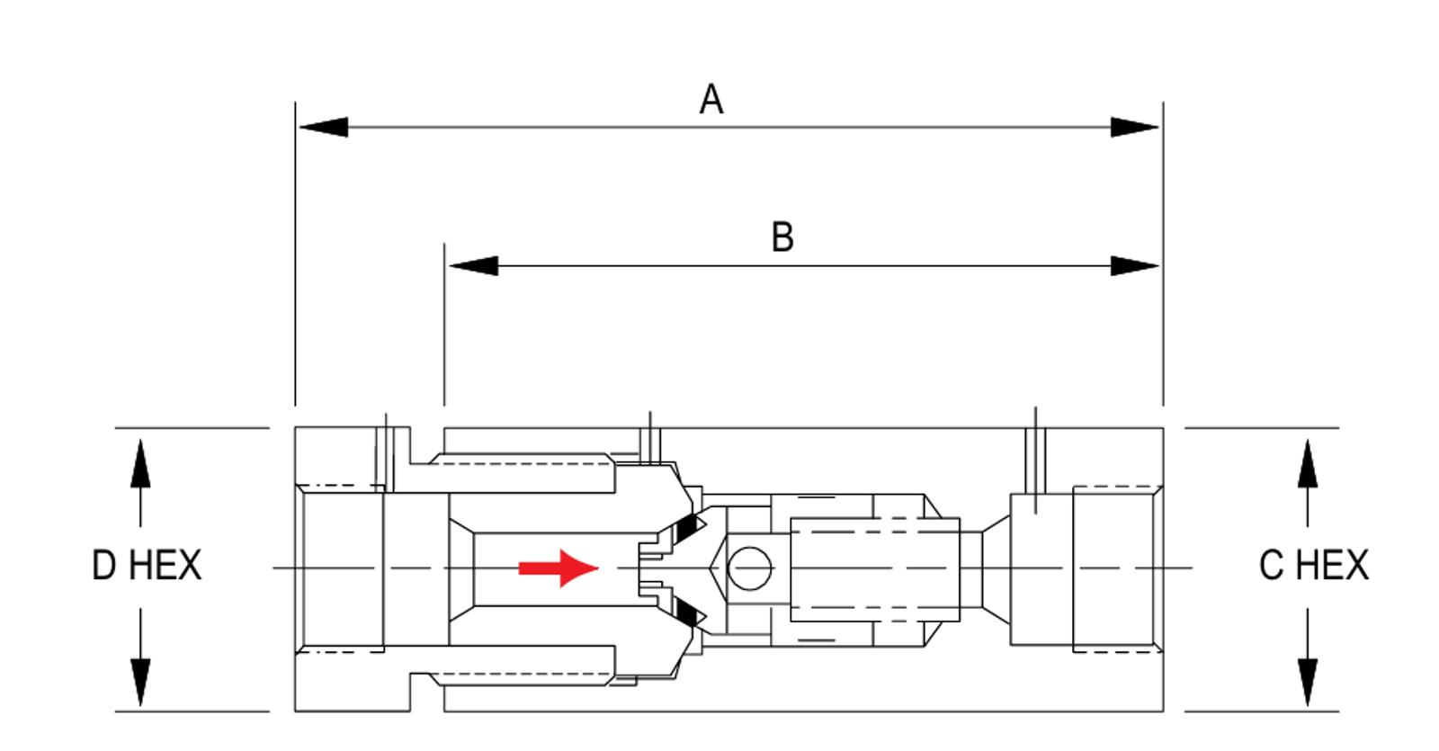 Hydrogen Check Valves diagram