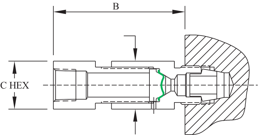 Safety Heads - 1/4" Angled Disc