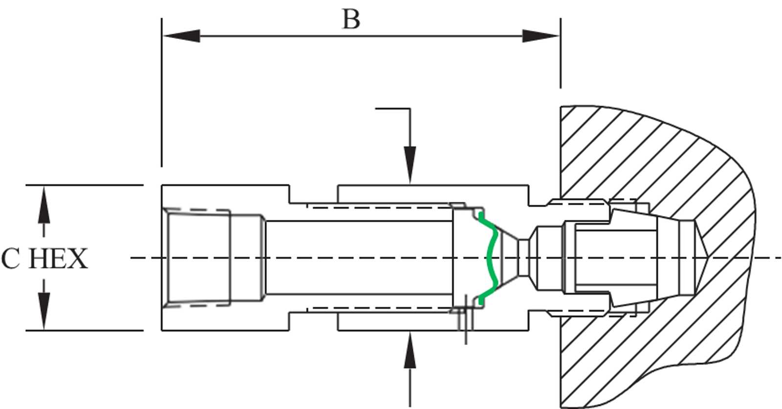 Safety Heads - 1/4" Angled Disc
